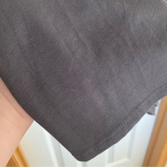 Eileen Fisher Dark Grey Shirt Dress Size Petite Small - Picture 8 of 9